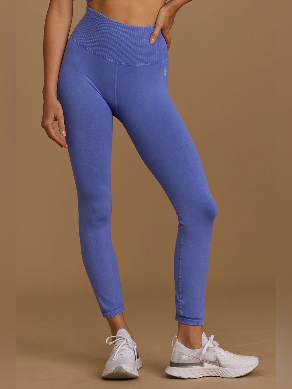 FP Movement Good Karma High-Rise 7/8 Length Logo Leggings Sz. XS/S